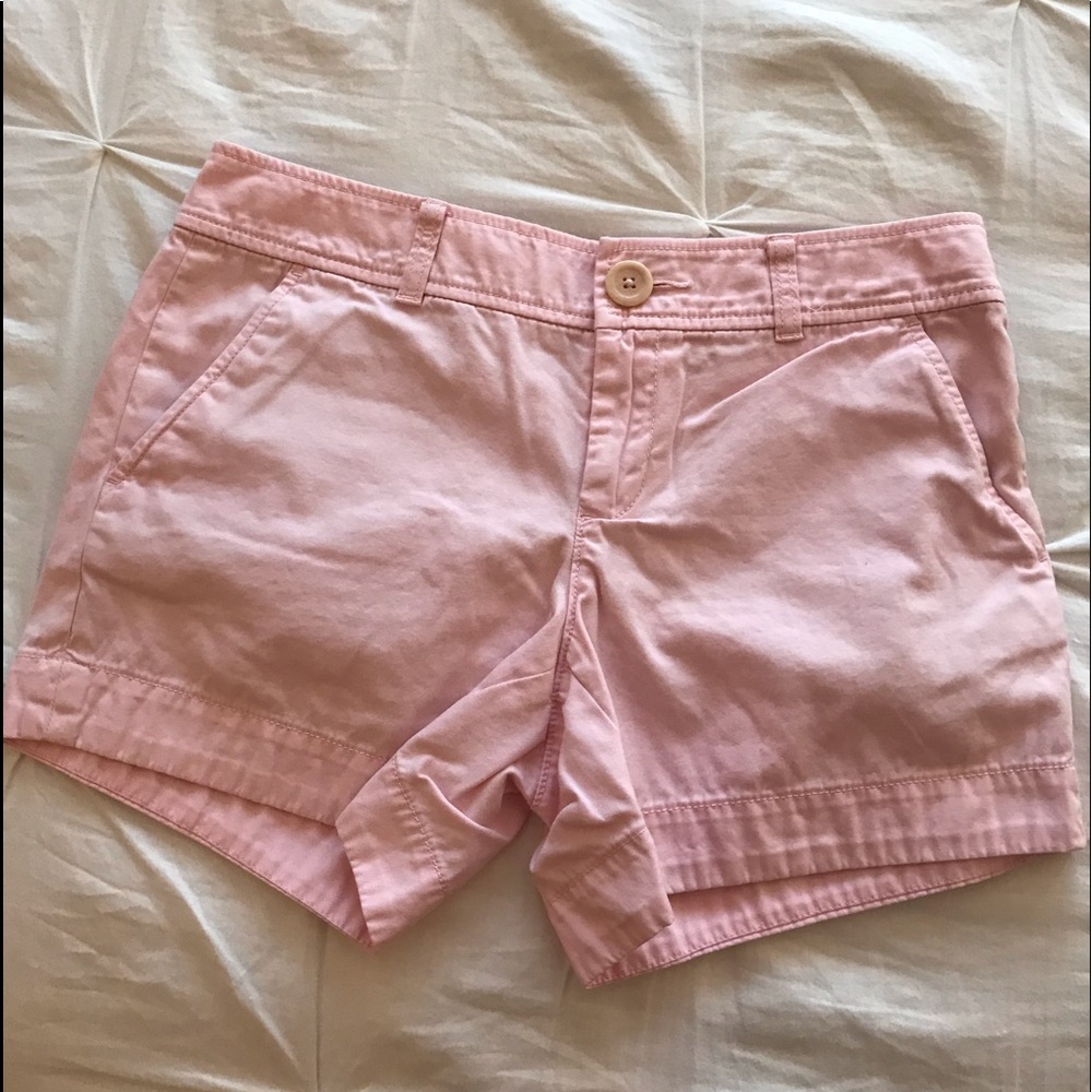Lilly Pulitzer Pink Cotton Chino Shorts